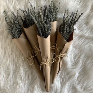 Organic Dried lavender bundles